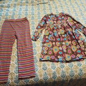 girls j khaki pants and dress size 6